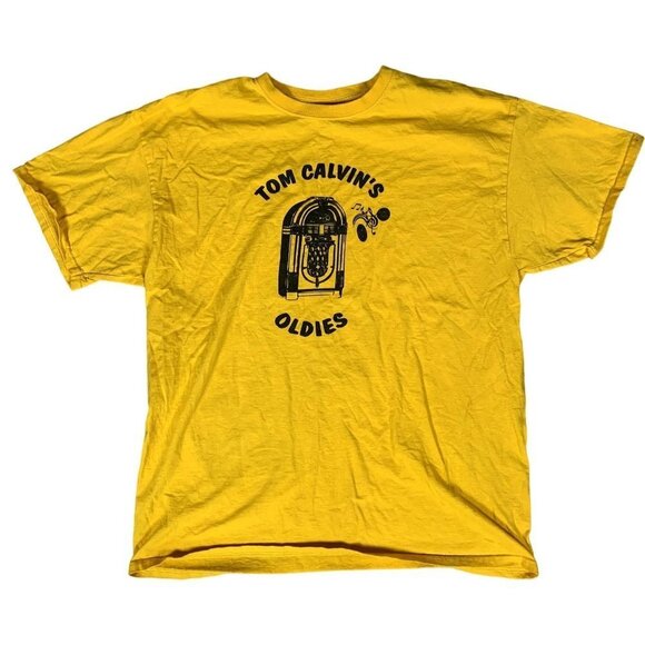 Tom Calvins Oldies T-Shirt (VTG) Size XL - Picture 1 of 5